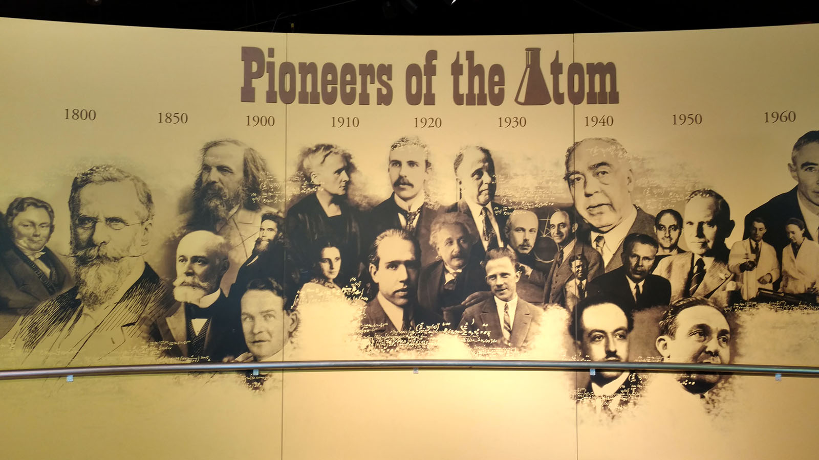 Pioneers of the Atom mural